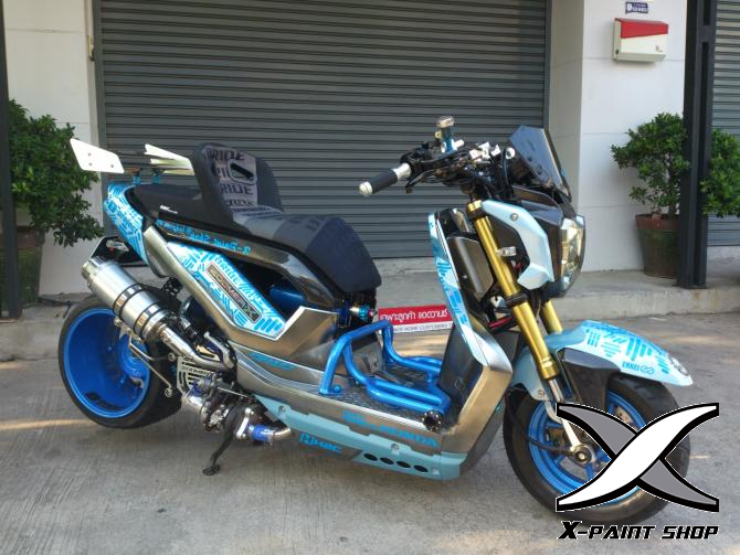 รถร้าน X-Paint Shop Zoomer-X ล้อโต รถร้าน X-Paint Shop Zoomer-X ล้อโต