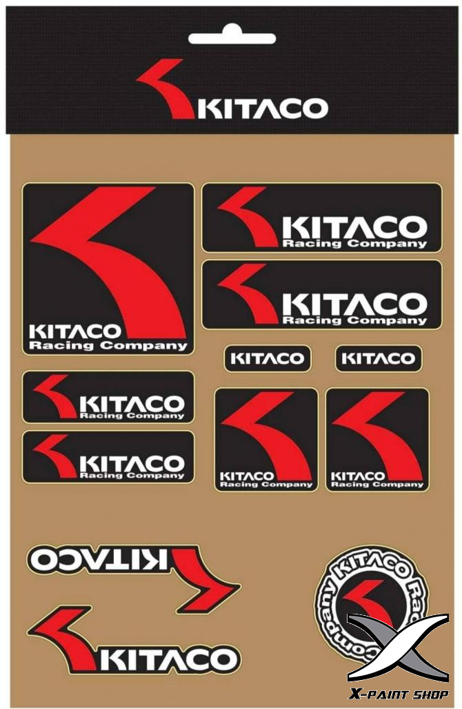 New!!  KITACO STICKER LOGO SET